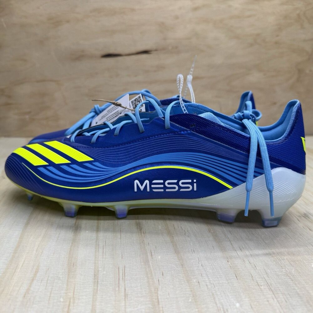 NEW Adidas F50 Messi Elite FG Mens Soccer Cleats Blue Sz 12 JP7435
